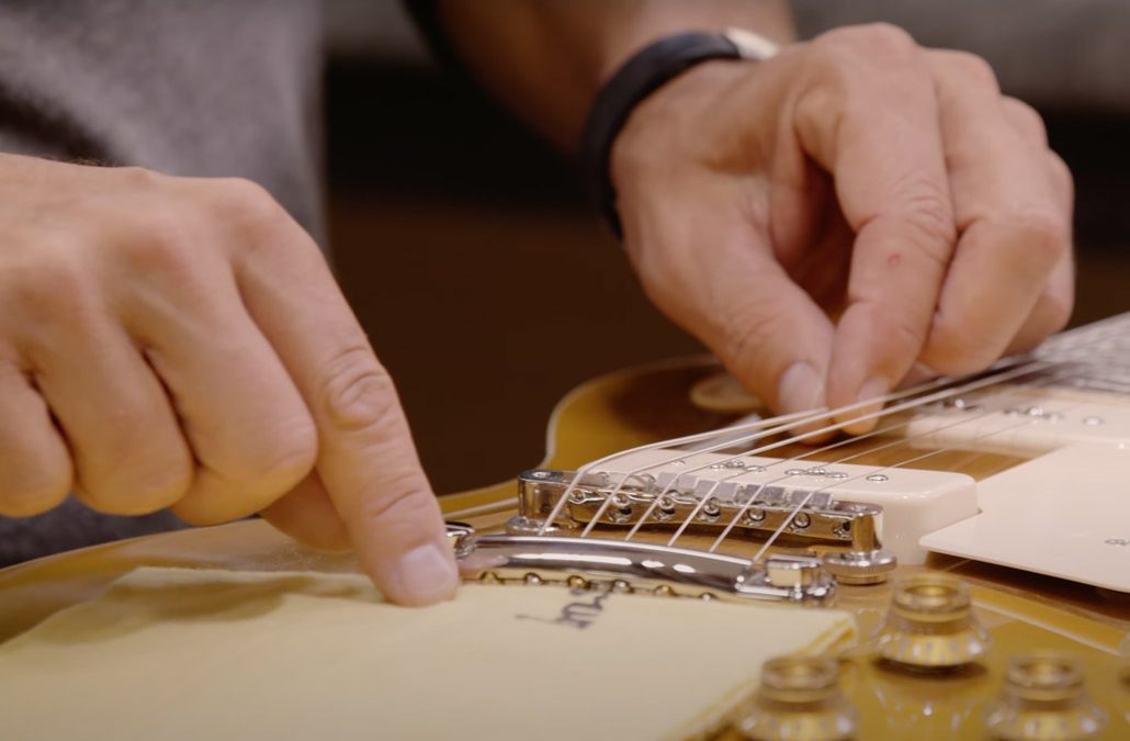 Learn how to change strings on a Gibson guitar