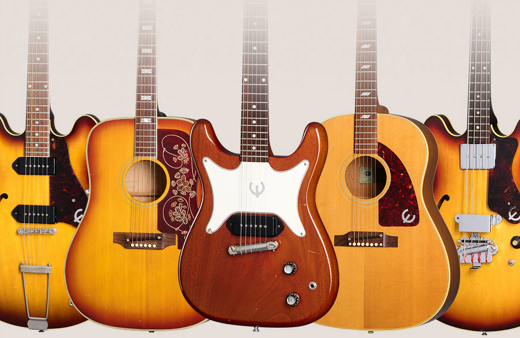 Gibson Certified Vintage Drops Five Iconic Epiphones