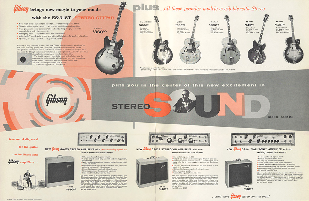 Gibson stereo sound brochure 1959