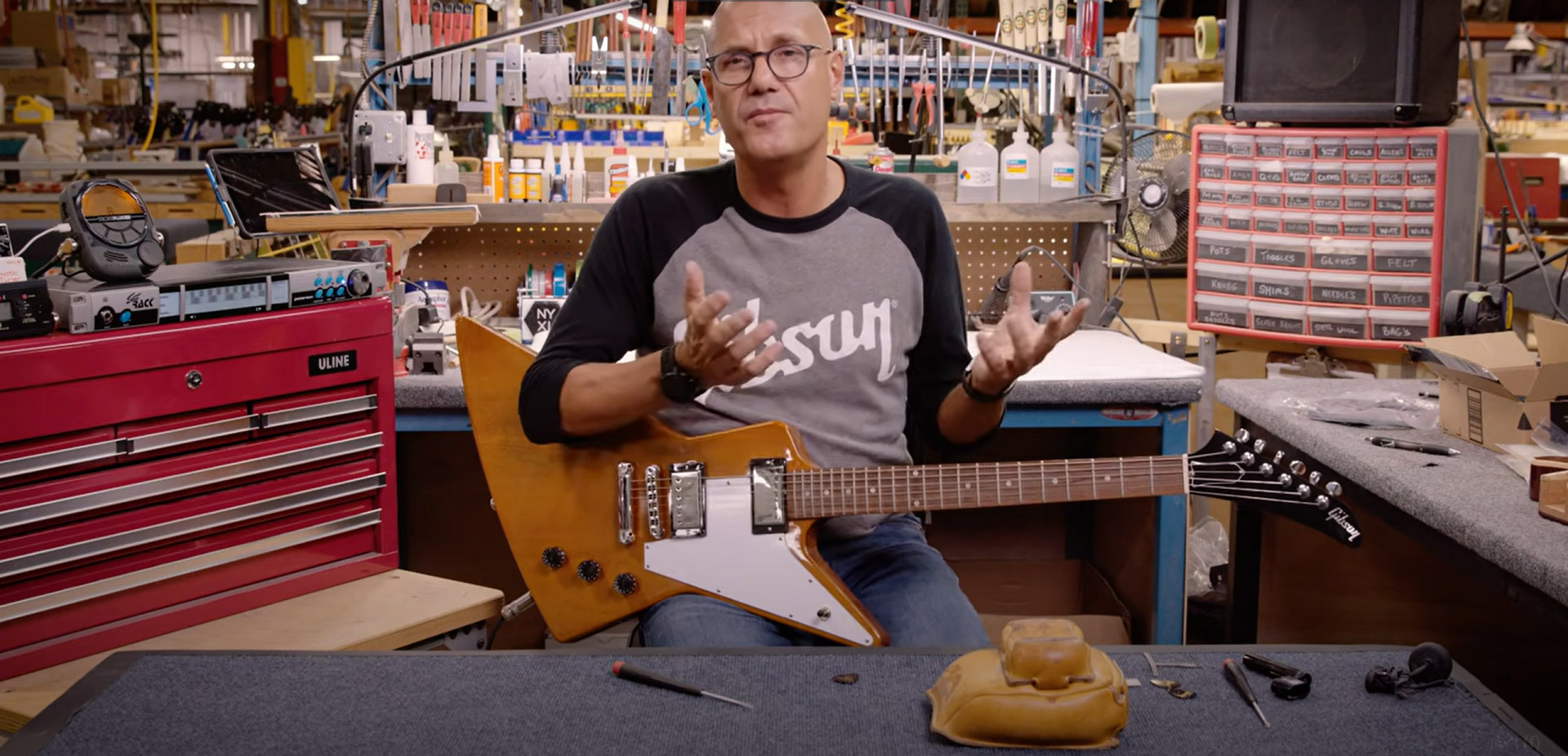 Gibson Master Luthier Jim DeCola teaches how to intonate a Gibson guitar