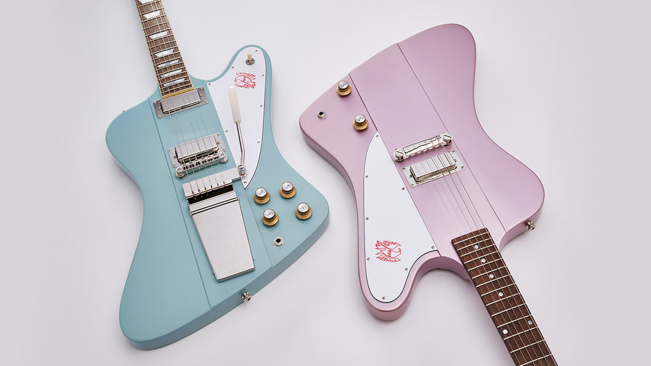 Epiphone with the Gibson Custom Shop unveil the 1963 Firebird models I and V