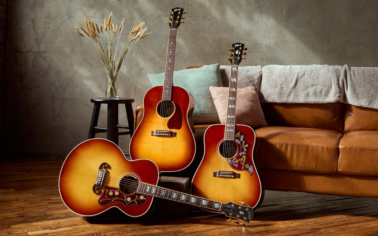 Gibson Rosewood Standard acoustic guitars