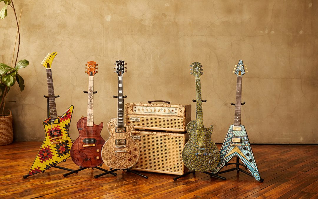 Gibson’s Master Artisan Collection Unveils New Marvels From Rickie Hinrichsen