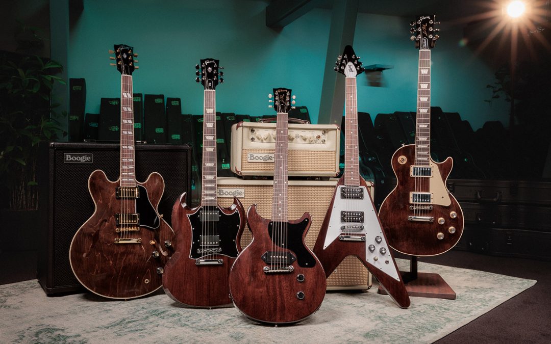 Gibson Launches Stunning Limited-Edition Dark Walnut Finishes on Classic Models