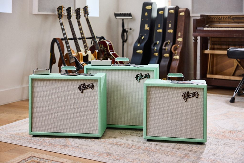 Gibson Falcons with Surf Bronco vinyl and Bone Grilles