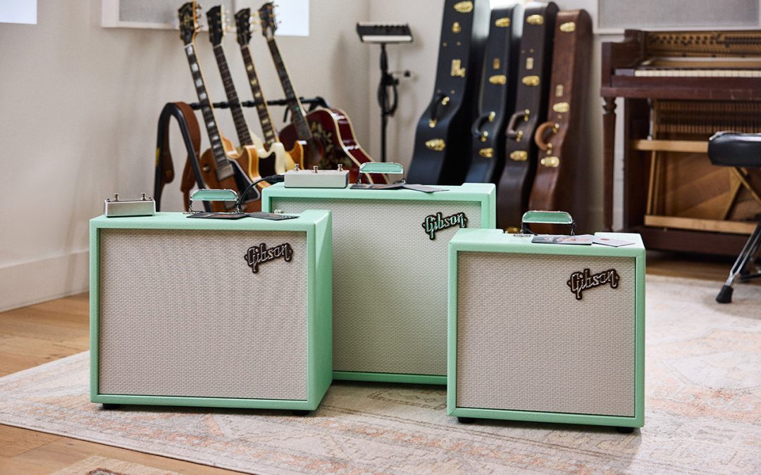 Gibson Falcon amps: now available in Surf Bronco