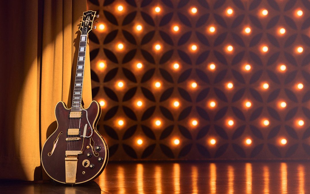 Gibson Custom introduces limited edition B.B. King “Rumble in the Jungle” 1974 ES-355