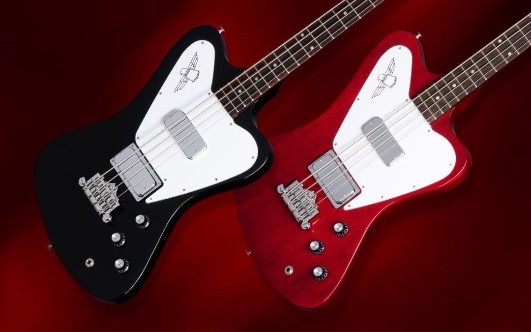 Gibson’s Non-Reverse Thunderbird bass, a modern take on a classic