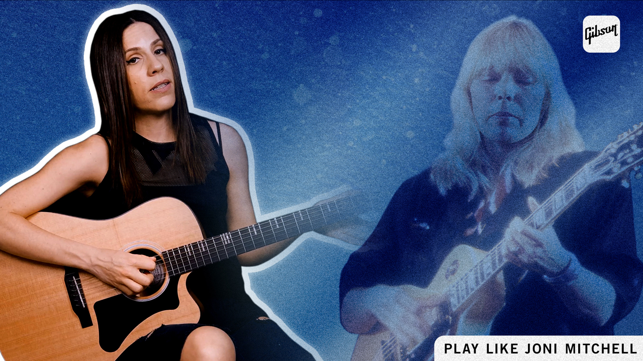 Gibson App Joni Mitchell lesson