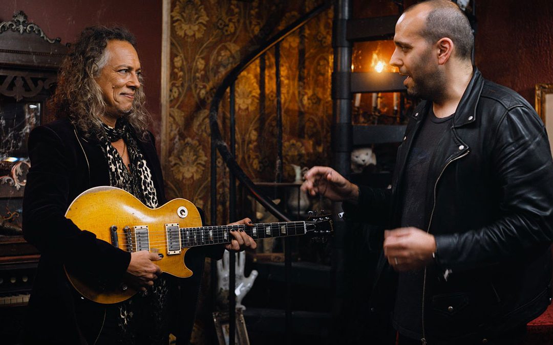 Kirk Hammett showcases legendary guitars on Gibson TV’s “The Collection”