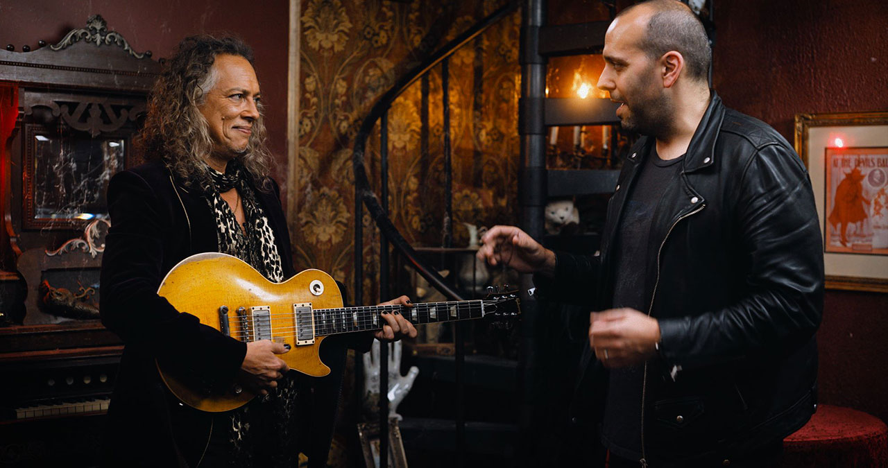 Kirk Hammett on Gibson TV's The Collection