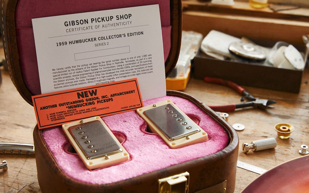 Behold the limited-edition 1959 Humbucker Collector’s Edition Series 2 pickups from the Gibson Pickup Shop