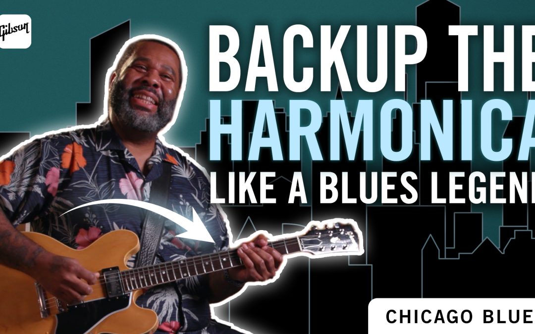 Video: Rhythm guitar tricks for backing blues harmonica players